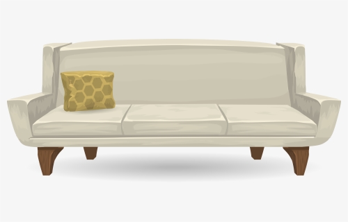 Danish Modern Sofa From Glitch Clip Arts, HD Png Download, Free Download
