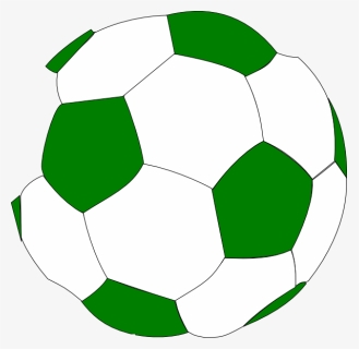 This Free Clipart Png Design Of Green Soccer Ball Clipart, Transparent Png, Free Download