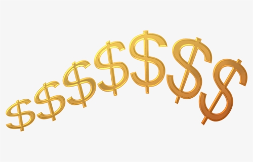 Dollar Sign Border Transparent, HD Png Download, Free Download