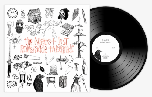 Ramshackle Tabernacle Album Mockup With Record, HD Png Download, Free Download