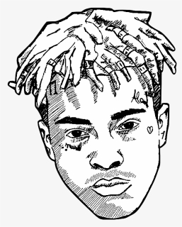 Xxxtentacion Coloring Pages, HD Png Download, Free Download