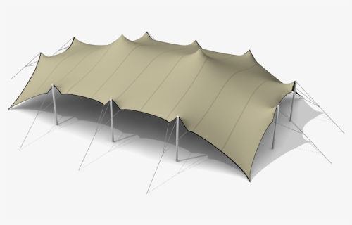 10x15m Stretch Tent Sandstone/beige, HD Png Download, Free Download