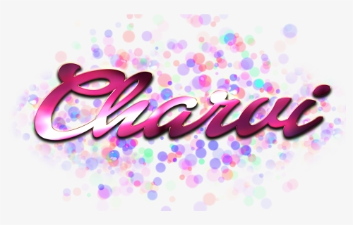 Charvi Name Logo Bokeh Png, Transparent Png, Free Download
