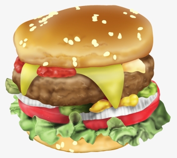 Hamburger Png, Transparent Png, Free Download