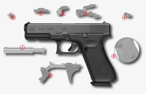 Lenny Magill"s Top 5 Upgrades For Your Glock, HD Png Download, Free Download