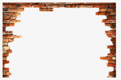 Brick Wall Hole Png, Transparent Png, Free Download