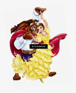 Belle Dancing With The Beast, HD Png Download, Free Download