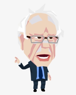 Bernie Sanders Caricature, HD Png Download, Free Download