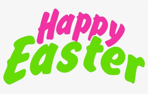Happy Easter Text Transparent Background, HD Png Download, Free Download