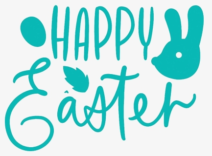 Happy Easter Text Png Hd, Transparent Png, Free Download