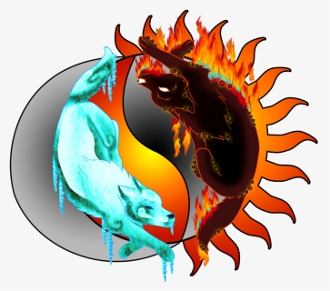 Clipart Fire Ice, HD Png Download, Free Download