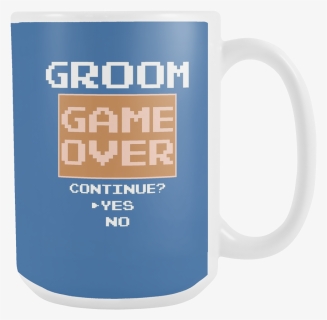 Groom Gift Game Over Video Game Coffee Mug, HD Png Download, Free Download