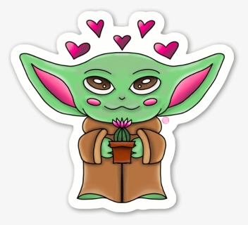 Yoda One I Love Sticker, HD Png Download, Free Download