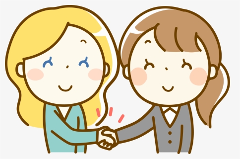 Handshake Cartoon Png , Png Download, Transparent Png, Free Download