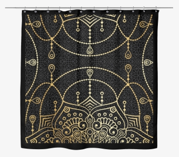Chandelier Mandala Shower Curtain, HD Png Download, Free Download