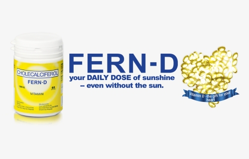 Fern-d Is A Brand Name For The Generic "cholecalciferol, HD Png Download, Free Download