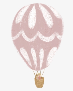 Pink Hot Air Balloon Png, Transparent Png, Free Download