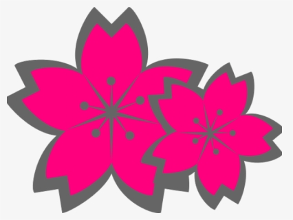 Sakura Clipart Pink Flower, HD Png Download, Free Download
