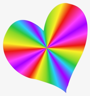 Rainbow Love Hearts Color, HD Png Download, Free Download