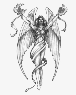 Angel Tattoos Png Image File, Transparent Png, Free Download