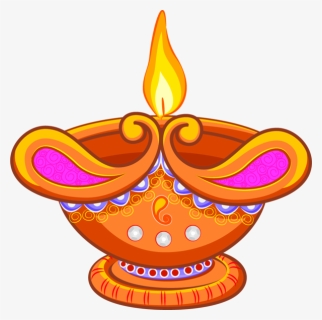 Transparent Light Lamp Diwali Food Orange For Diwali, HD Png Download, Free Download
