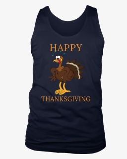 Happy Thanksgiving Funny Cartoon Turkey Day Cool Gift, HD Png Download, Free Download