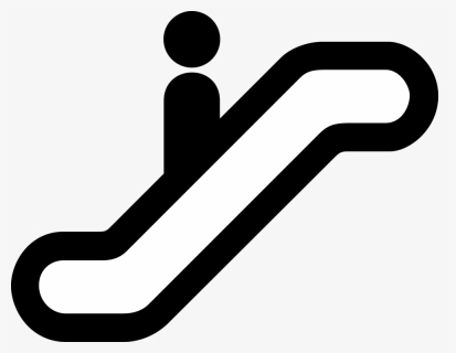 Escalator Sign No Symbol Computer Icons, HD Png Download, Free Download