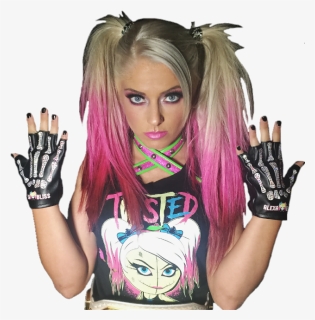 Alexa Bliss With Gloves Clipart , Png Download, Transparent Png, Free Download