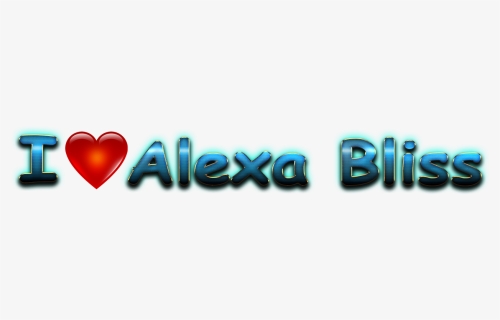 Alexa Bliss Love Name Heart Design Png, Transparent Png, Free Download