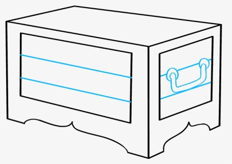 How To Draw Treasure Chest, HD Png Download, Free Download
