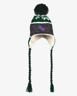 Eggplant Emoji 223825 Holloway Hat With Ear Flaps And, HD Png Download, Free Download