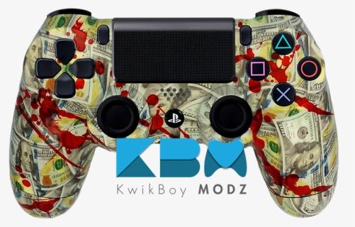 Blood Money Custom Ps4 Controller, HD Png Download, Free Download