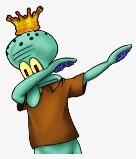 Dab Squidward Png, Transparent Png, Free Download