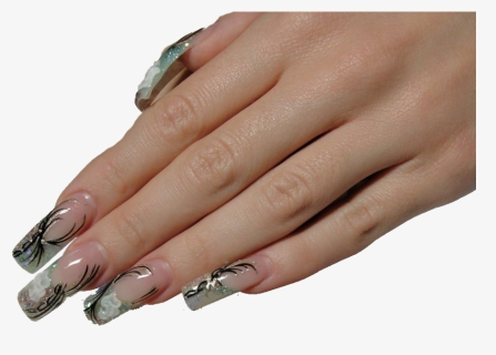 Fashionalble Acrylic Nails Png Free Download, Transparent Png, Free Download