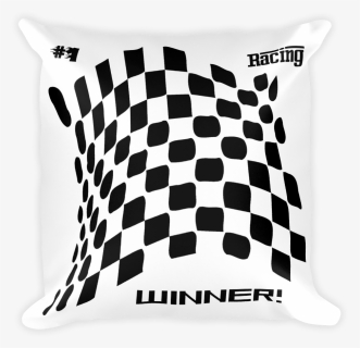 Chequered Flag Abstract Pillow, HD Png Download, Free Download