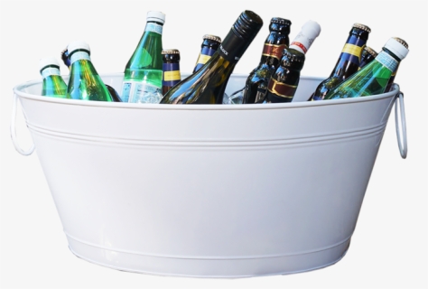 Brekx Great White Galvanized Party Tub, HD Png Download, Free Download