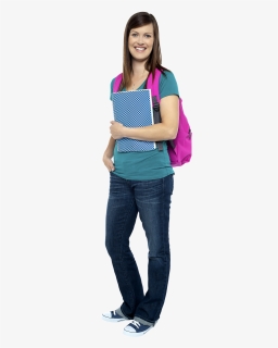 Young Girl Student Png Image, Transparent Png, Free Download