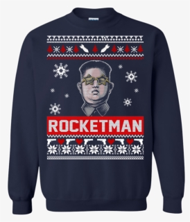 Kim Jong Un Rocketman Christmas Ugly Sweater, HD Png Download, Free Download