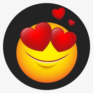 Heart Eyes Emoji Png, Transparent Png, Free Download