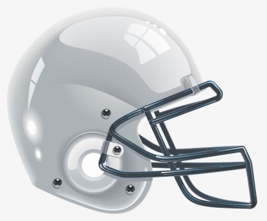 White Football Helmet Png, Transparent Png, Free Download