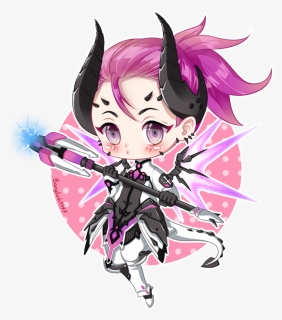 Banner Royalty Free Library Chibi Mercy Imp From By, HD Png Download, Free Download