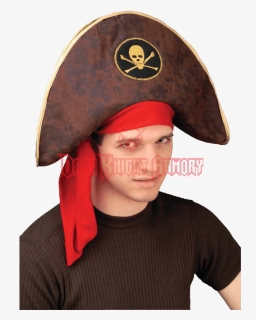 Captain Pirate Hat Png, Transparent Png - kindpng
