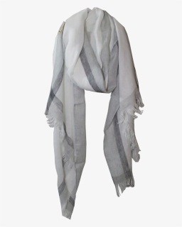 White Scarf Png, Transparent Png, Free Download