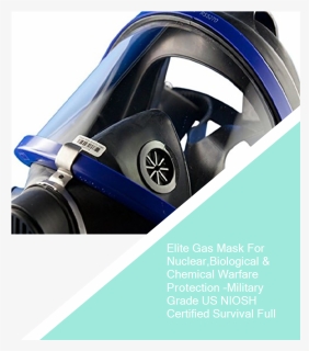 Elite Gas Mask For Nuclear,biological & Chemical Warfare, HD Png Download, Free Download