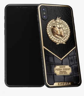 Caviar Iphone X Putin-trump Peacemakers, HD Png Download, Free Download