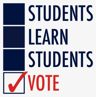 Students Learn Students Vote , Png Download, Transparent Png, Free Download