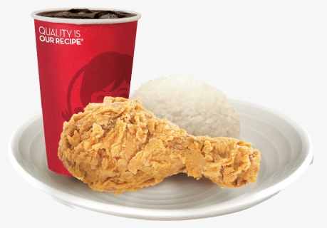 Combo 1pc Fried Chicken, HD Png Download, Free Download