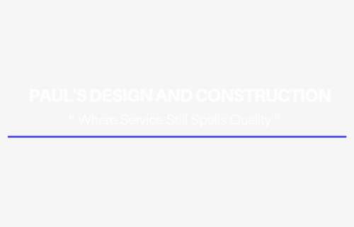 Paul"s Design And Construction, HD Png Download, Free Download