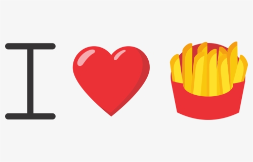 I Love Fries, HD Png Download, Free Download