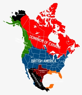 Map Of British North America, HD Png Download, Free Download